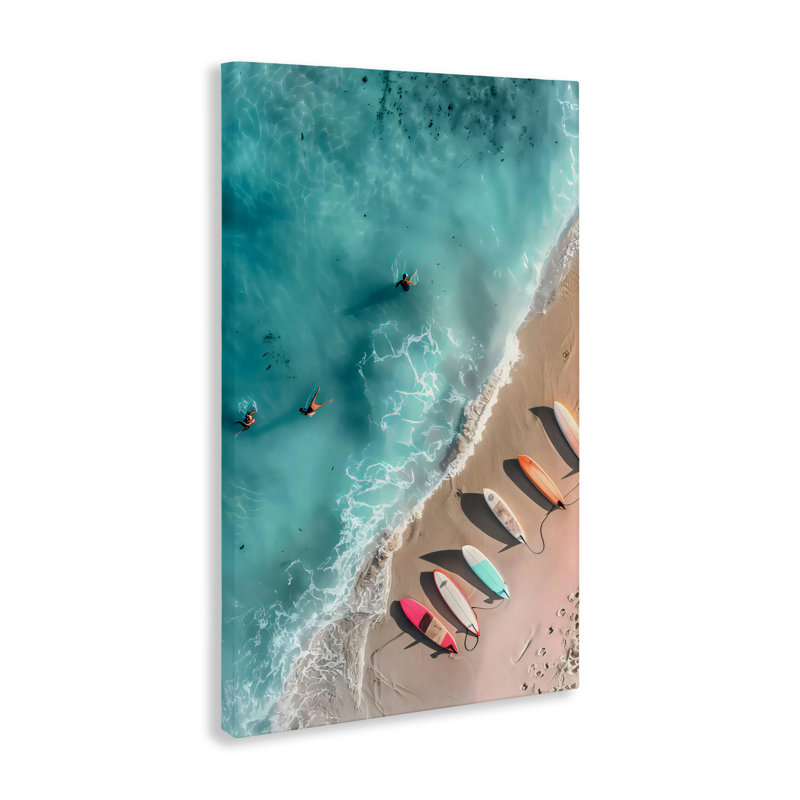 «Beached Boards Shoreline», conception par LSR Design Studio, H 24 po x l 16 po