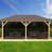 12' x 20' Meridian Mosquito Mesh Kit  Premium Phifer UV-Resistant Mesh with Easy Glide Tracks and Full-Length Zippered Panels