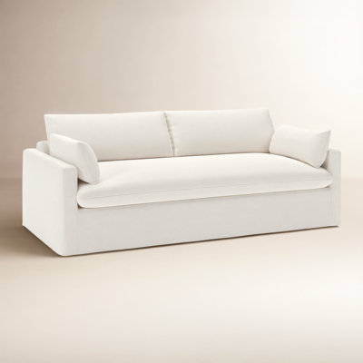 Luna 90" Cotton Sofa Bed