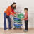 ECR4Kids Leaf Seat Mobile Storage Cart with Locking Wheels, Classroom Organization