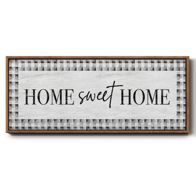 Home Sweet Home- Framed Canvas