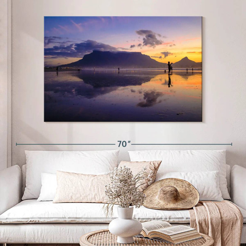 Kavia Lagoon Beach Cape Town, 34" H x 51" W