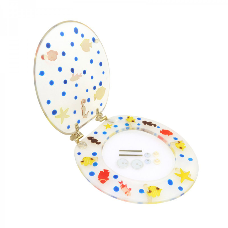 Round Toilet Seat and Lid