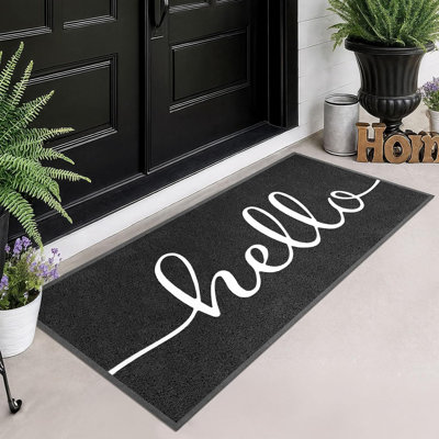 Indoor Outdoor Doormat Non Slip Front Door Mat