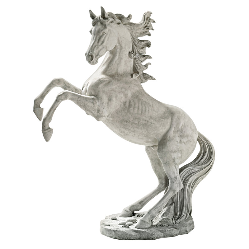 Statue de la taille de vie du cheval nombreuses power équestres