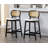 Azarah Solid Wood 25.5'' Counter Stool-1246291978-1246291988