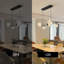 Nirupa 7 - Light Glass Dimmable LED Kitchen Island Linear Pendant-948038119