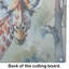 Giraffe Glass Cutting Board Large