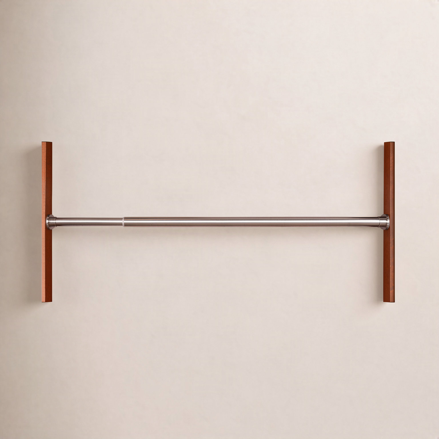 Armiyah Tension Rod, 28" - 48" W, Brushed Nickel