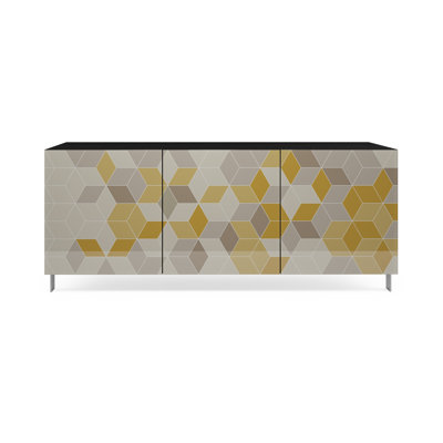 Baily 3 - Door Standard Accent Cabinet