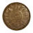 Plate Gold Wall Decor with Embossed Details