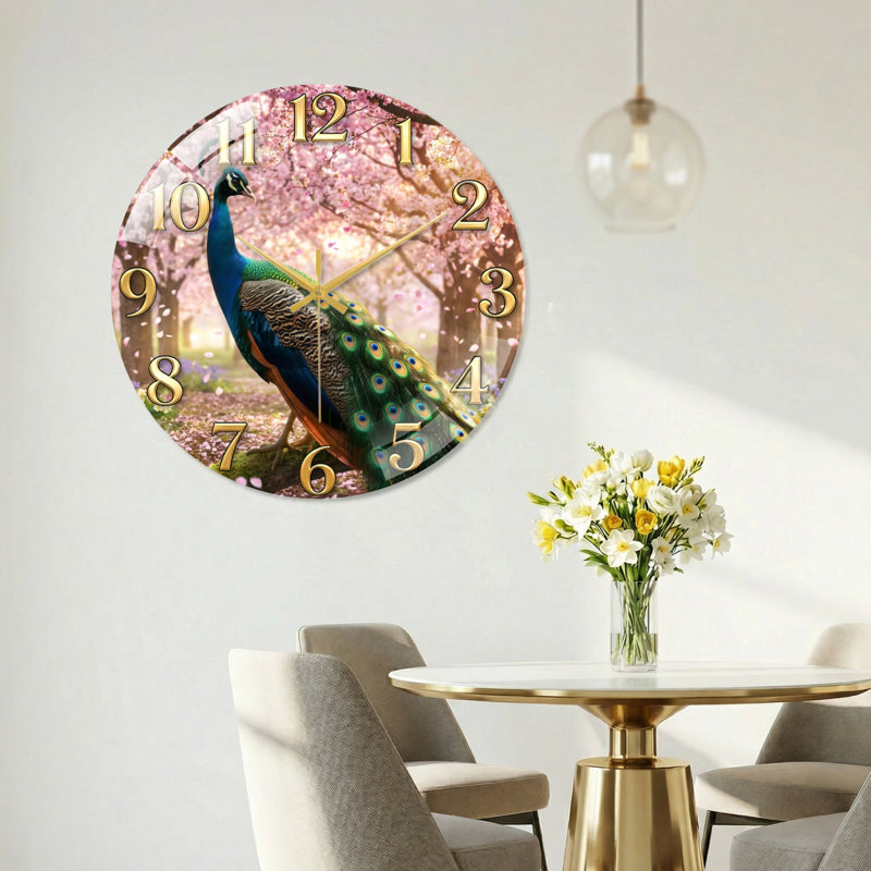 Peacock Cherry Modern, 60 x 60 cm (23,6 x 23,6 pouces)