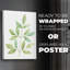 Printemps verts III - Impression sur toile seulement - NON-CADRE-742512885