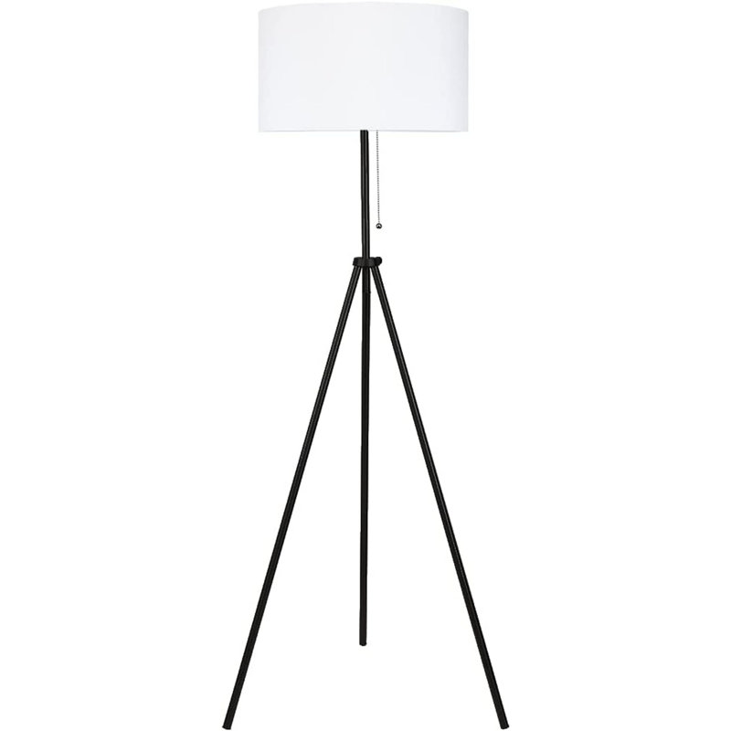 Lampe trépied Vaune, Noir