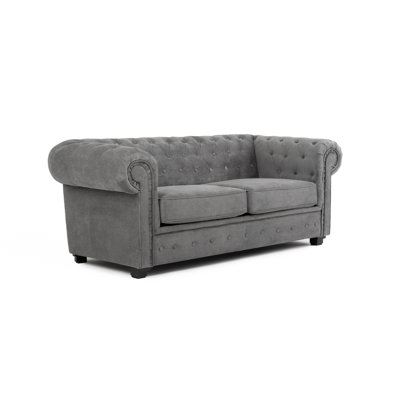 Dunfries 2 Seater Upholstered Chesterfield Sofa