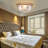 Kuiken Flush Mount Copper Lass Ceiling Light
