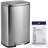 Connor Rectangular 13.2-Gallon Trash Can with Soft-Close Lid and FREE Mini Trash Can-50449724