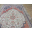 Tapis de surface en laine rouge/bleu/vert 6 pi 5 po x 11 pi 5 po noué la main one-of-kind Farley