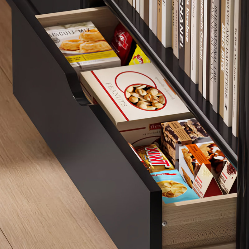 Bibliothèque pratique et de haute qualité, Noir, (3 tablettes) H 46,2 po x l 23,6 po x P 11,2 po