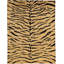 Hand-Knotted High-Quality Gold and Black Area Rug
