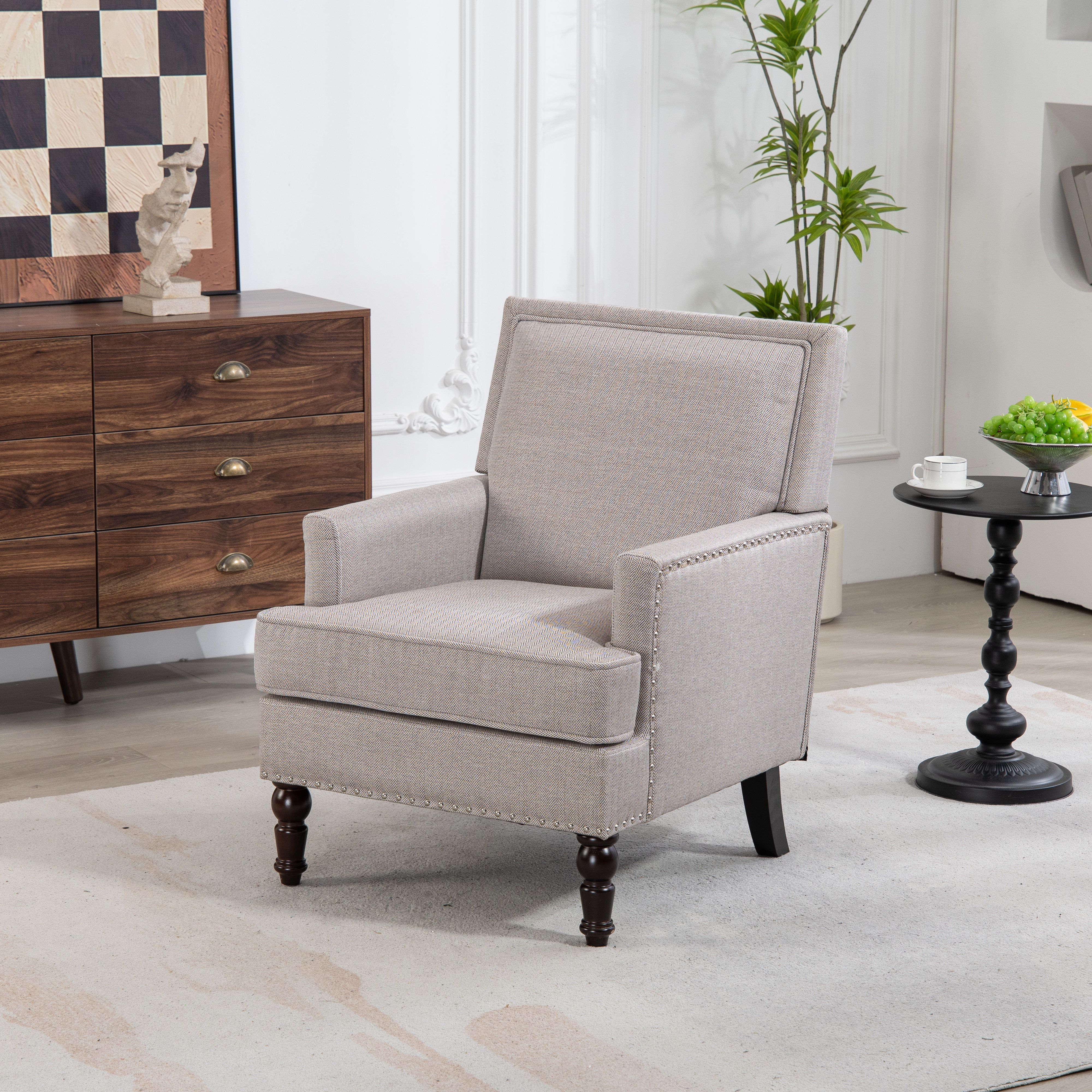 25.2'' Wide Upholstered Accent Chair