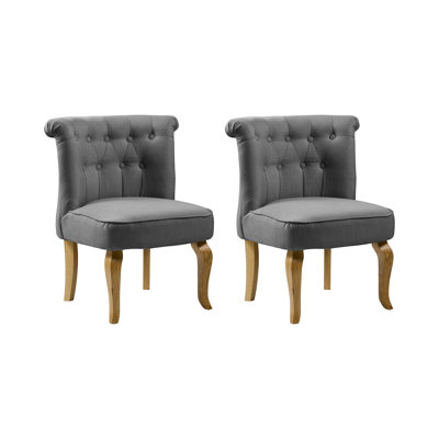 Meriwether Tufted Fabric Upholstered Dining Chair