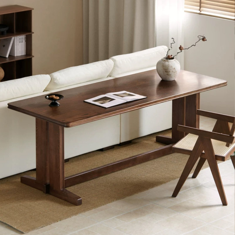 Bureau rectangulaire multifonctionnel et stable, H 29,52 po x l 78,74 po x P 31,49 po