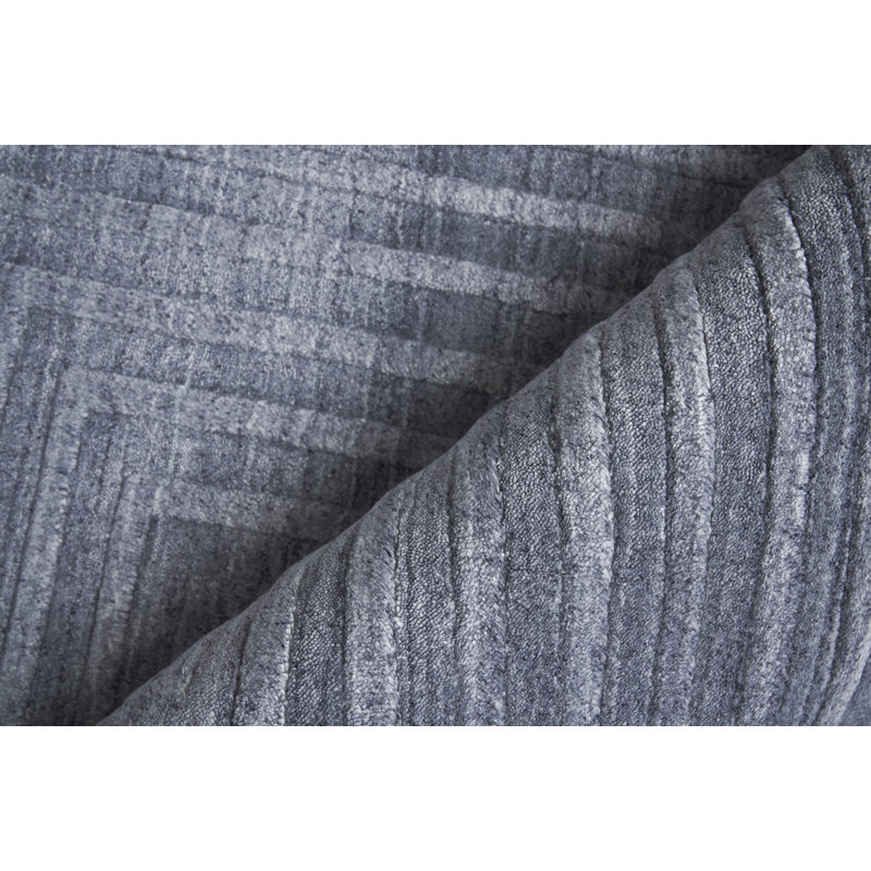 Castelli Geometric Area Rug in Charcoal