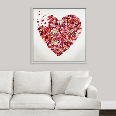 « morceaux of my cardiaque », peinture sur toile