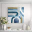 Blue Crossing III Print by Janice Sadler-26775789-26775791