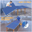 Plateau de table de tennis de table pliable et portatif de taille moyenne 8 pieds bleu pour jeux d'intérieur-124823458-124823453