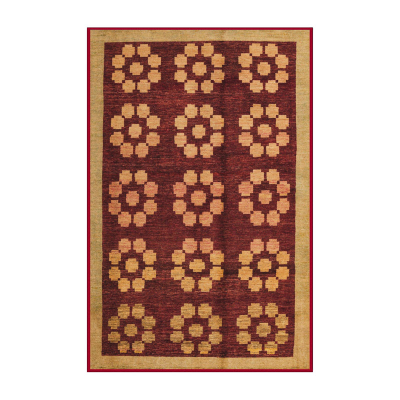 Abstract Indoor Rug, Rectangle 7' x 10'