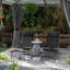 154cm Long Chaise Lounge Set with Cushions-581936357