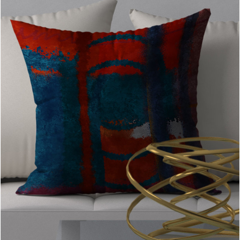 Housse de coussin décorative carrée Spicy, 20 po x 20 po
