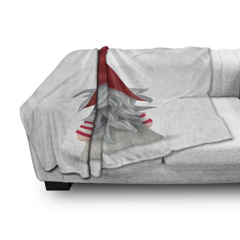 Hand Woven Throw Blanket, 70" W x 90" L