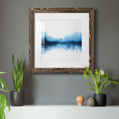 " Ultramarine Mirror II " Color Photography Painting