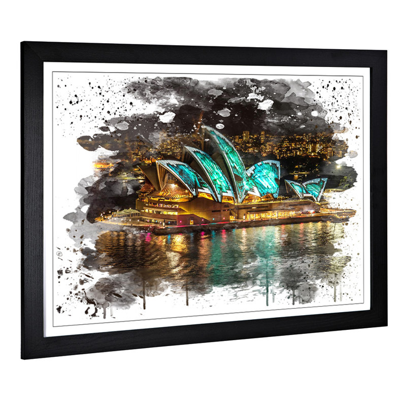 Print, 45cm H x 62cm W, Framed Picture