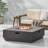 40'' Square Iron Fire Pit - 50 000 Btu (Tank Cover Not Included)-1788717616