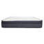 14 po Matelas en mousse hybride moelleux - housse tricotée en polyester doux, matelas en mousse multicouche