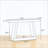 Dual-Tier Entryway Table with Thickened Top