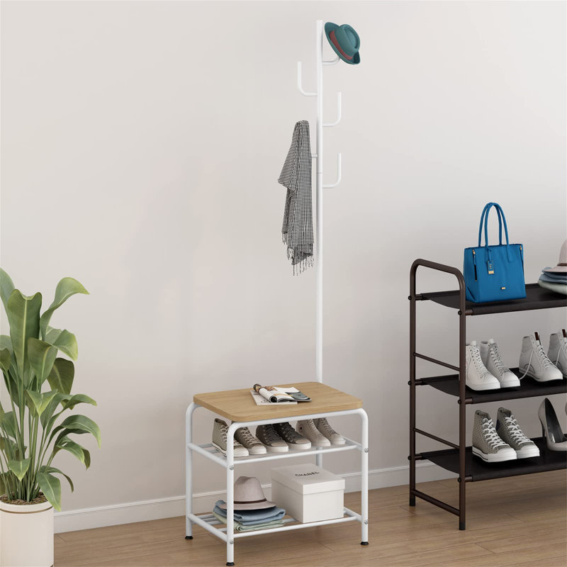 Jordann Freestanding 5 - Hook Coat Rack