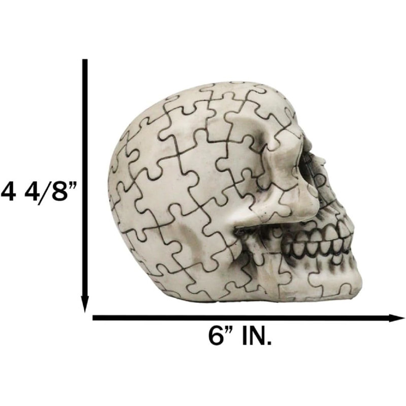 Figurine crâne de crâne articulé Ossuary Macabre