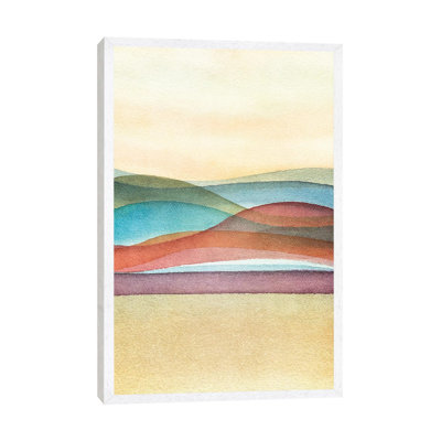 Trippy Landscape II 1 Piece Painting on Canvas
