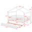 Lit double en bois avec lit gigogne-2080925541-2080925542