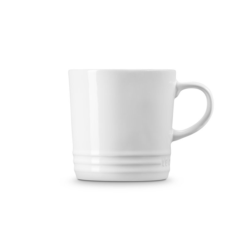 Le Creuset London Coffee Mug, 350ml, White