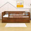 Lit de jour en bois Havund avec lit gigogne simple et garde-corps de clôture-50133395-50133393