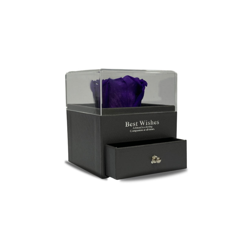 Rose Arrangement in Free-Standing, Purple