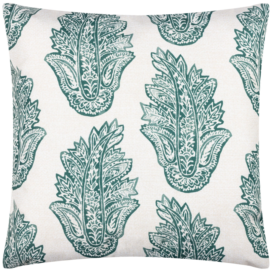 Kalindi Paisley Indoor / Outdoor Floral Square Cushion