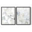 Impasto Poem III - reproduction encadrée de qualité supérieure - prête à être accrochée - aucun clou requis - aucun clou requis-108005646-108005645