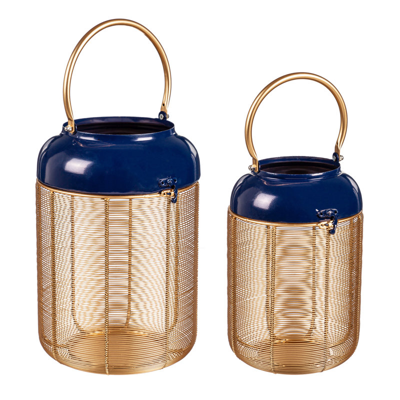 13.77'' H Aluminum Tabletop Lantern